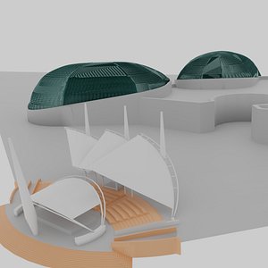 3D Singapore Esplanade theatre By The Bay