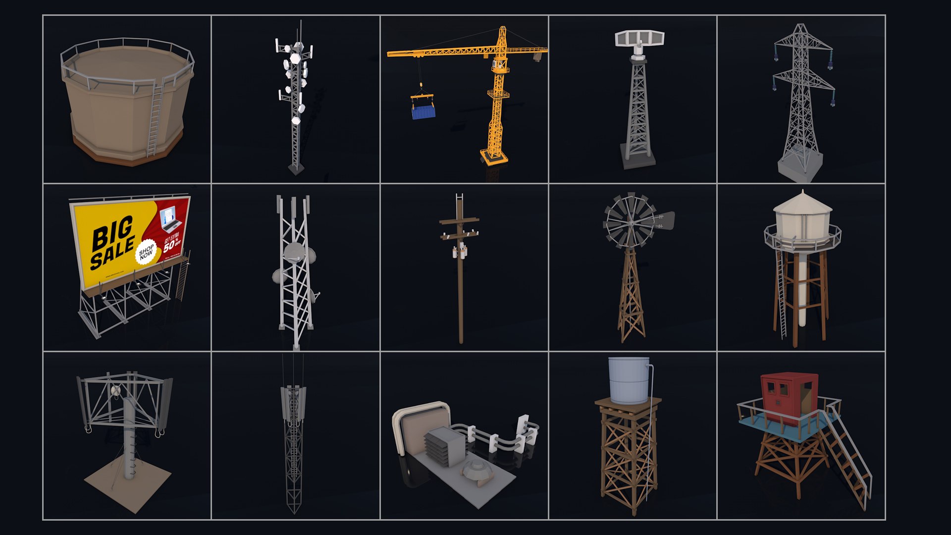 3D Low Poly City Mega Pack 2 model https://p.turbosquid.com/ts-thumb/2b/BXrVdD/9O/image40/jpg/1710760045/1920x1080/fit_q87/a028d00d8a617ad5cc27a54137ac808098725725/image40.jpg