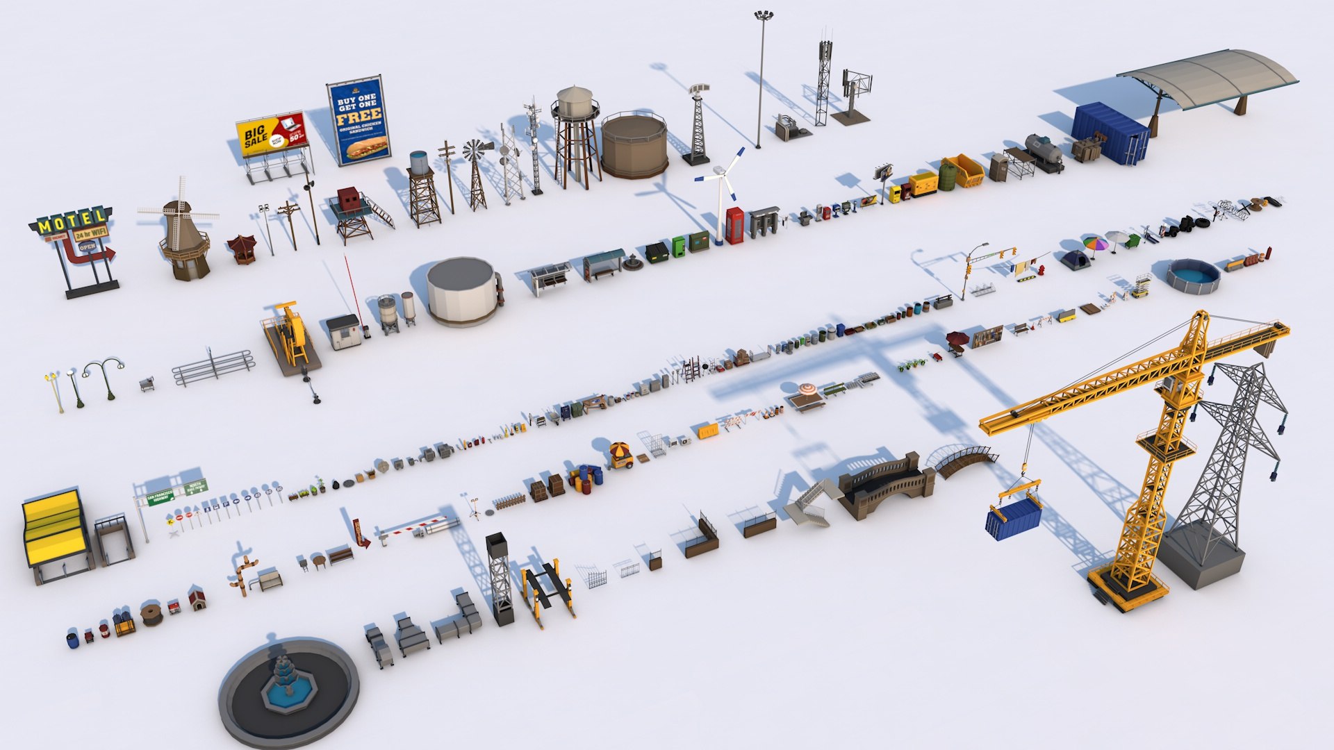 3D Low Poly City Mega Pack 2 model https://p.turbosquid.com/ts-thumb/2b/BXrVdD/EM/11/jpg/1714622935/1920x1080/fit_q87/abeab2ce5a72deeacf71fa859a63333400b3ec26/11.jpg