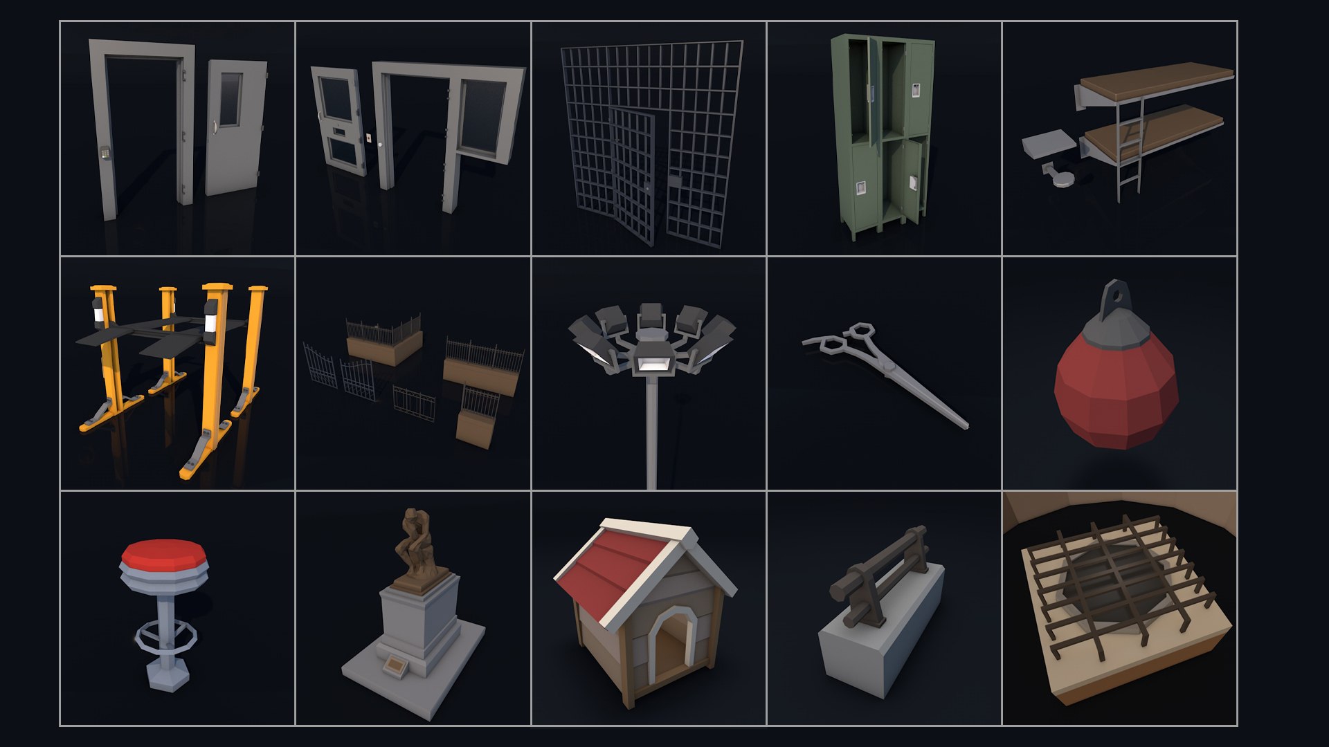 3D Low Poly City Mega Pack 2 model https://p.turbosquid.com/ts-thumb/2b/BXrVdD/Io/image36/jpg/1710760017/1920x1080/fit_q87/635e51910c88d63da52630d51fdf6f338e7671e6/image36.jpg