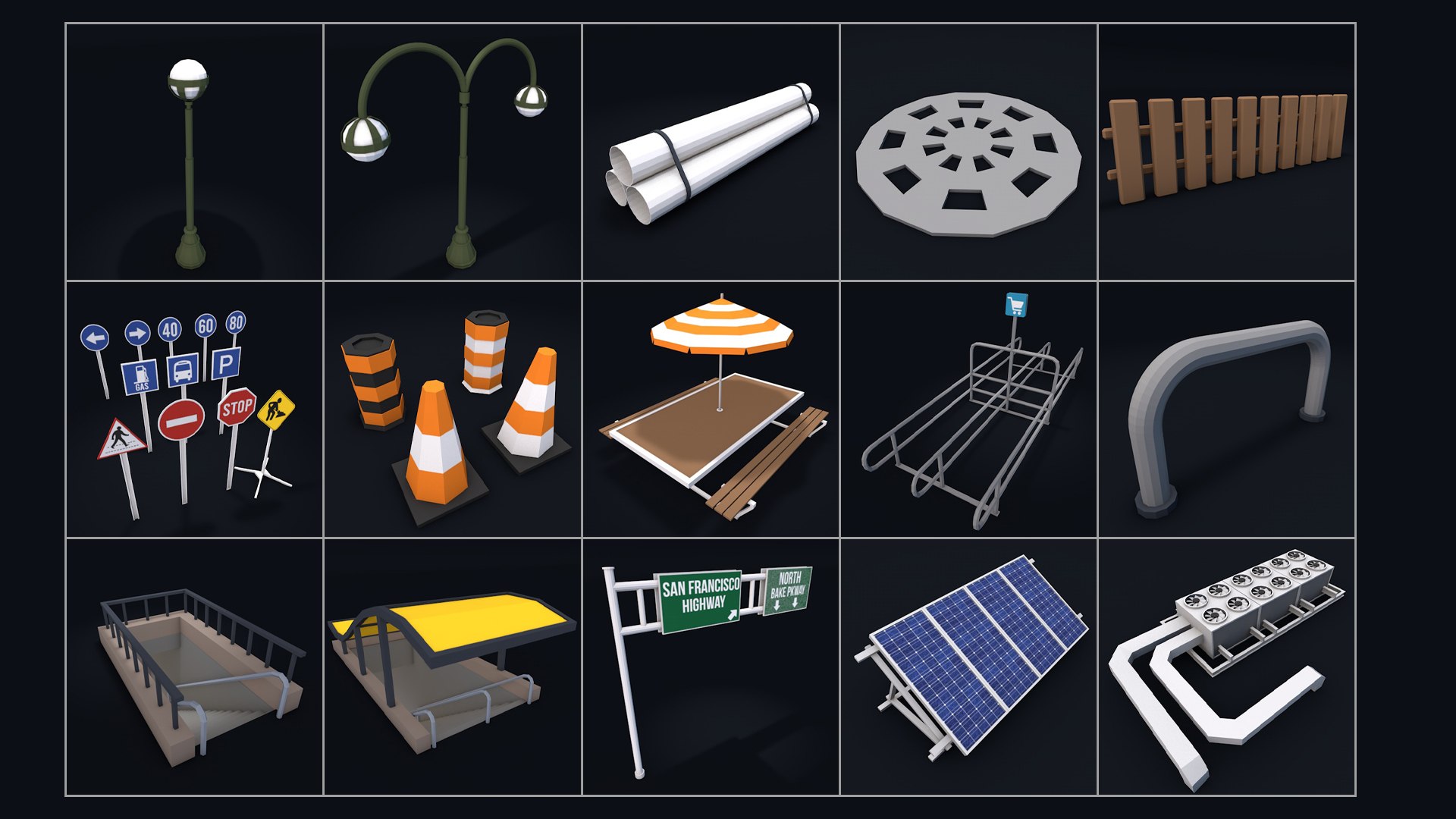 3D Low Poly City Mega Pack 2 model https://p.turbosquid.com/ts-thumb/2b/BXrVdD/Zl/image52/jpg/1710760116/1920x1080/fit_q87/e0b530ae48066d3160b0bd36be96d054ae87877d/image52.jpg
