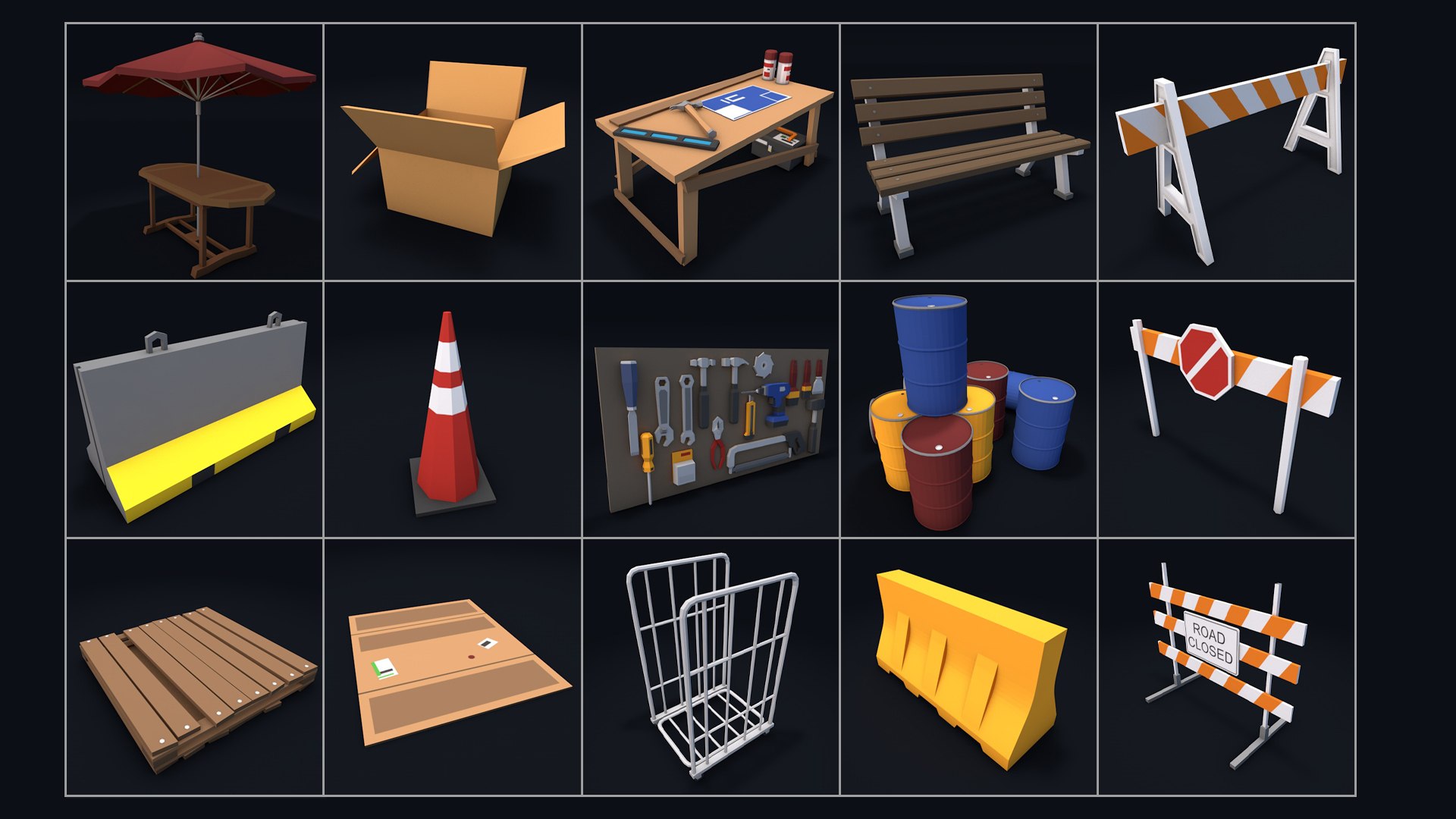 3D Low Poly City Mega Pack 2 model https://p.turbosquid.com/ts-thumb/2b/BXrVdD/y3/image49/jpg/1710760110/1920x1080/fit_q87/2df0ca85a9a4f46cb96b9a8541e00cb106dd2b01/image49.jpg