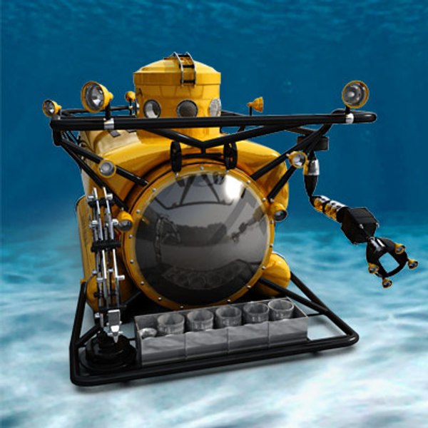 bathyscaphe clelia 3d model