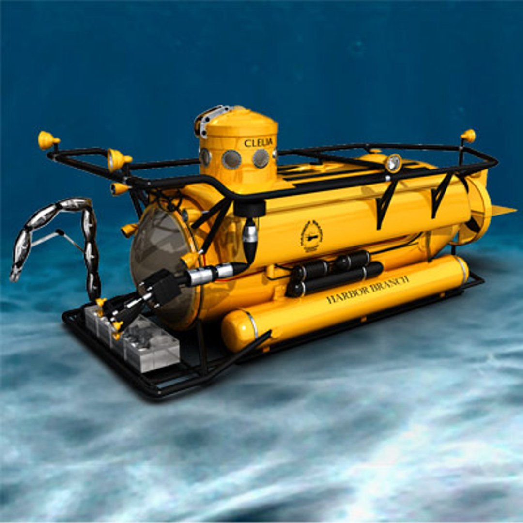 Bathyscaphe Clelia 3d Model