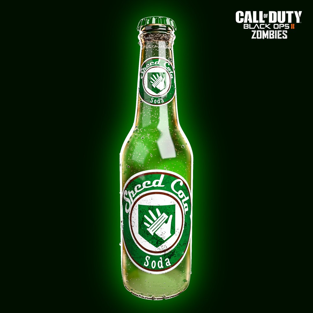Call Of Duty Black Ops II Speed Cola Perk-a-Cola 3D Model - TurboSquid ...