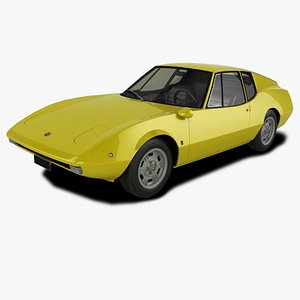Fiat Lombardi Grand Prix 3D model
