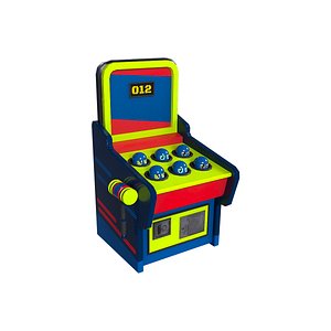 Arcade Hammer V1 Strength Game Game Ready PBR