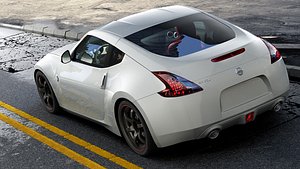 3d model nissan 370z