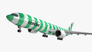 Airbus A330neo Condor 3D model
