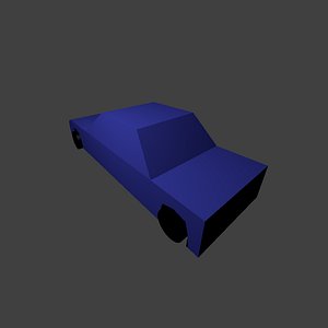 3d model of car