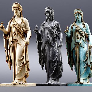 3D Psyche sculpture model