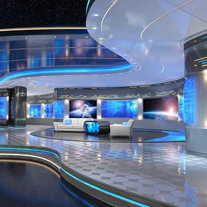 VR Studio Neon 3D model