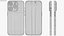 Apple iPhone 15 Pro Natural Titanium 3D model
