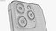 Apple iPhone 15 Pro Natural Titanium 3D model