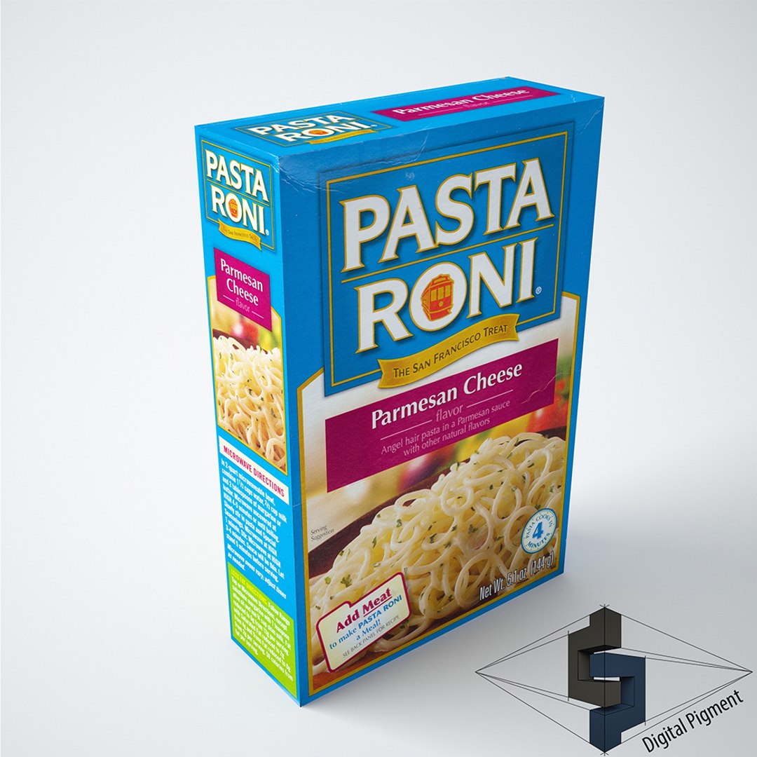 Pasta Roni Parmesan Cheese 3ds