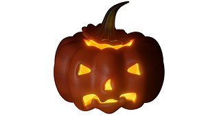 3D Halloween pumpkin