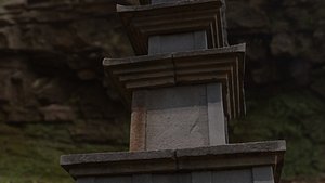 Three-story Stone Pagoda of Mitansa Temple Site
