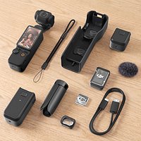 DJI Osmo Pocket 3 Creator Combo Black Fur