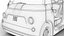 Fiat Topolino 2025 HQ 3D-Modell