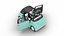 Fiat Topolino 2025 HQ 3D-Modell