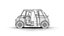 Fiat Topolino 2025 HQ 3D-Modell