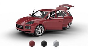 Porsche Cayenne S 2025 HQ 3d model