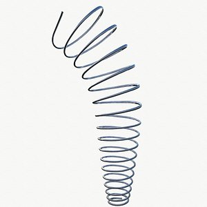 metal spiral spring model