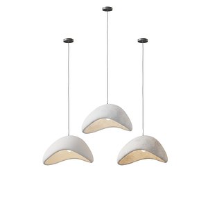 3D Wabi Sabi Pendant Light A
