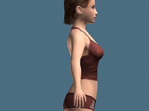 3d girl
