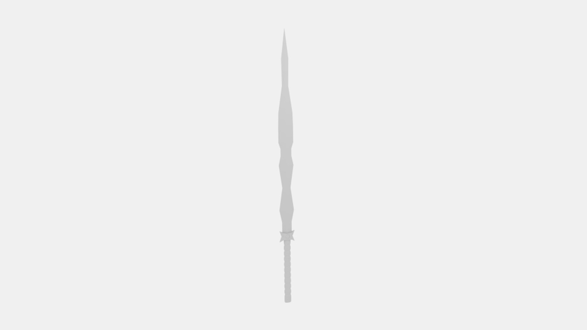 sword curve 3d 3ds