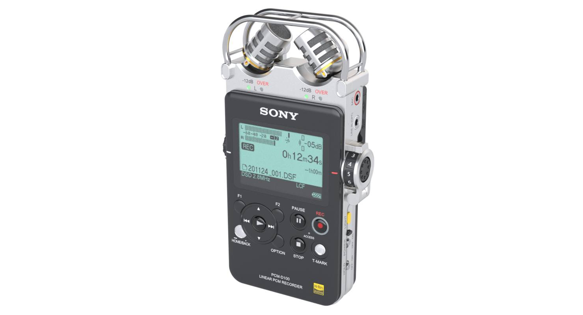 Portable Pcm Recorder Sony 3D Model - TurboSquid 1392261
