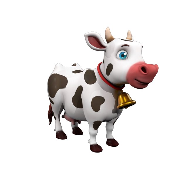 cow animation 3d