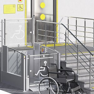 Accessible environment for people with limited mobility