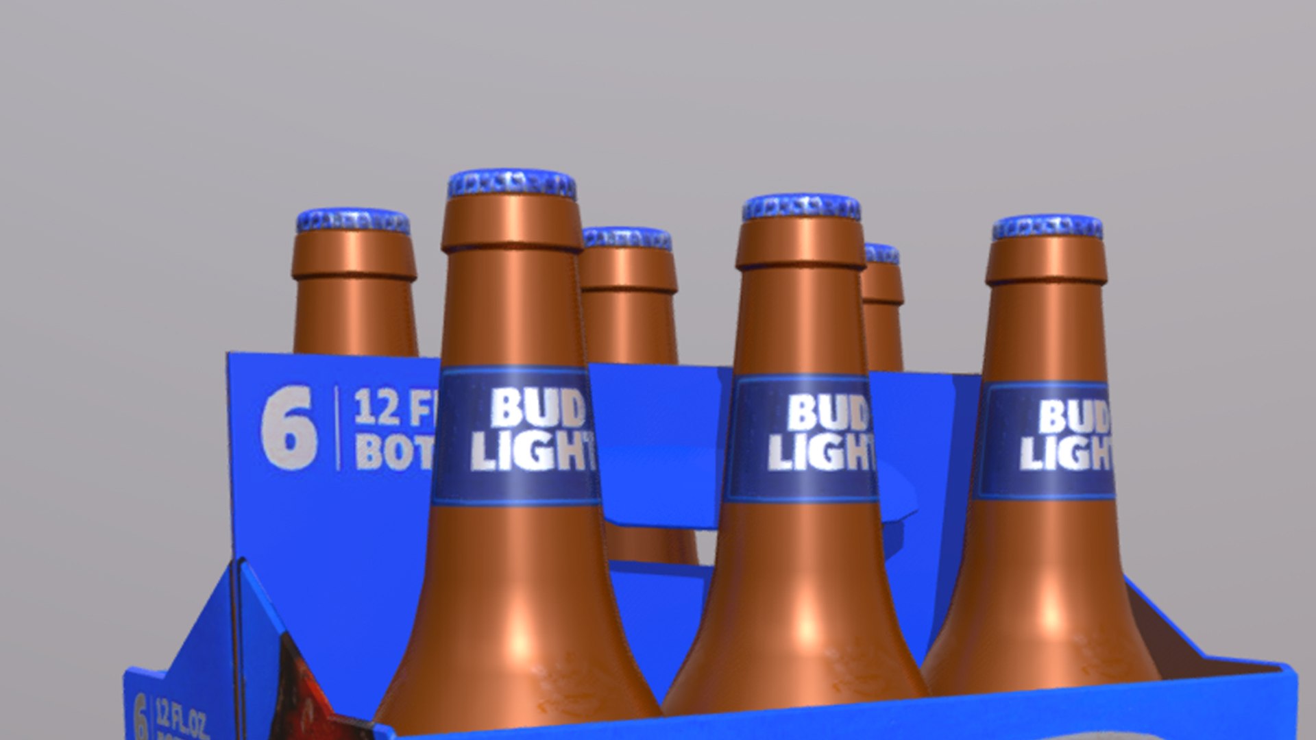 3D Beer Bottles Model - TurboSquid 2223561