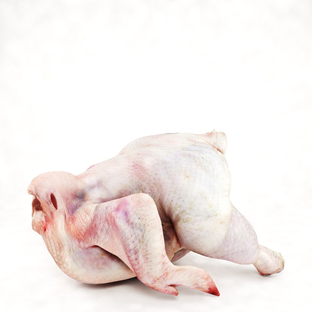 3ds Max Raw Chicken