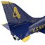 공격 항공기 A-4 Skyhawk Blue Angel