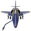 공격 항공기 A-4 Skyhawk Blue Angel