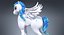 Cartoon Pegasus Pony