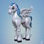 Cartoon Pegasus Pony