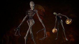 3D model Monster 16