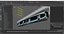 Hängende Einschienenbahn mit Zug für Maya