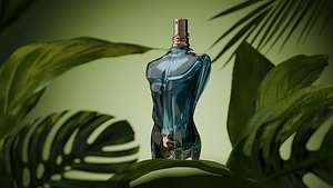 3D Jean Paul Gaultier Le Beau Edt Perfume Bottle model