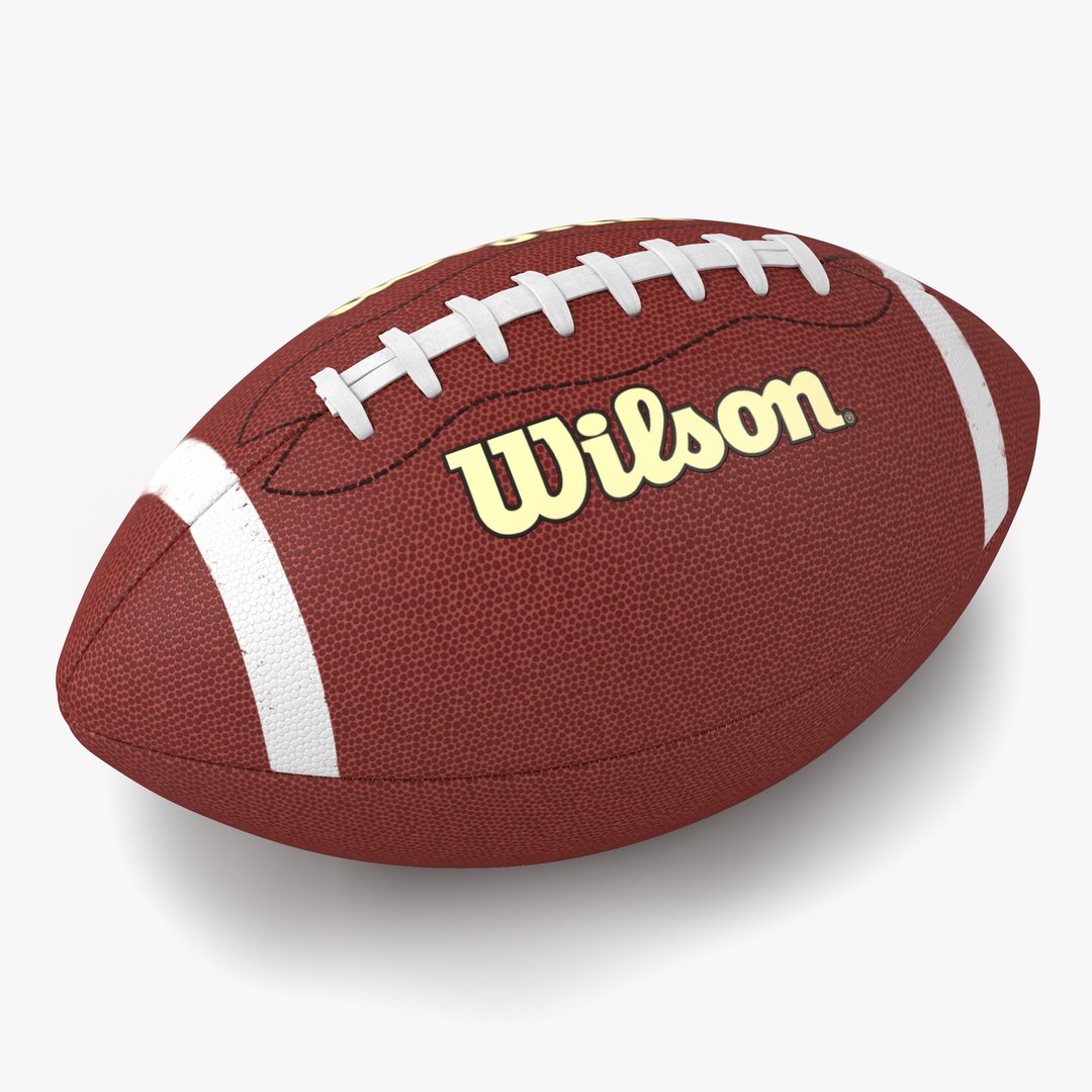 Football Wilson 3D model preview
