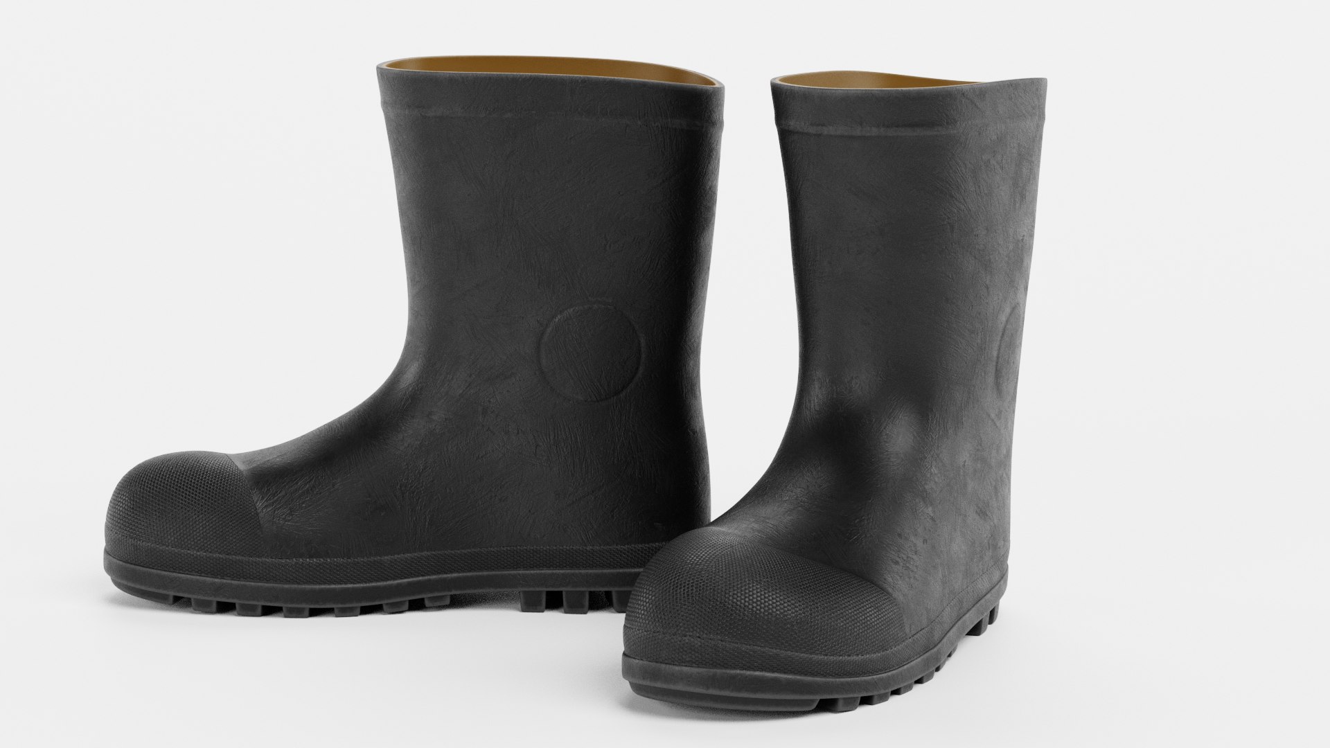 Gum Boots 5 3D Model TurboSquid 1601750