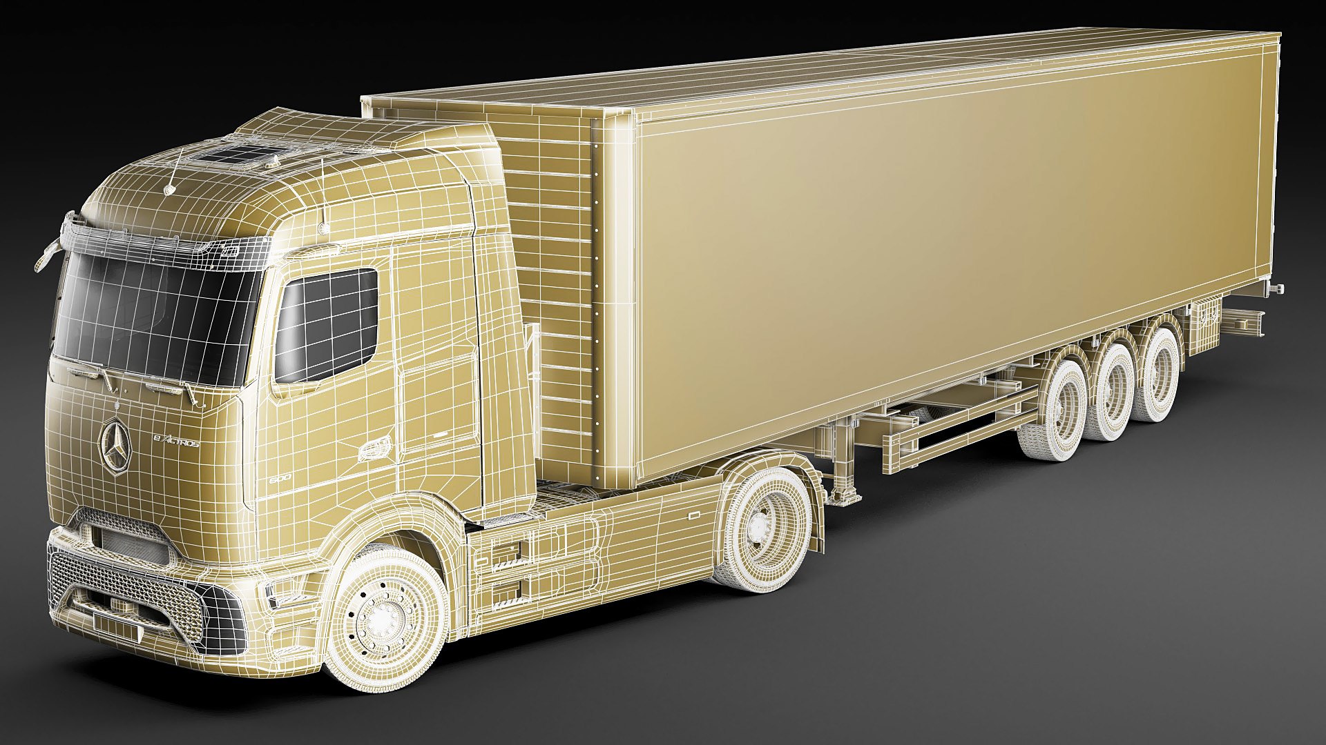 Mercedes eActros 600 with trailer model https://p.turbosquid.com/ts-thumb/2c/fCiySw/gC/mercedes_eactros_39/jpg/1715283254/1920x1080/fit_q87/9842751074edce53513764c0fb8fe67fb6965383/mercedes_eactros_39.jpg