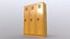 PBR School Gym Locker 01 - Giallo