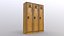 PBR School Gym Locker 01 - Giallo