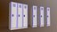 PBR School Gym Locker 01 - Giallo