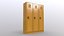PBR School Gym Locker 01 - Giallo