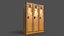 PBR School Gym Locker 01 - Giallo